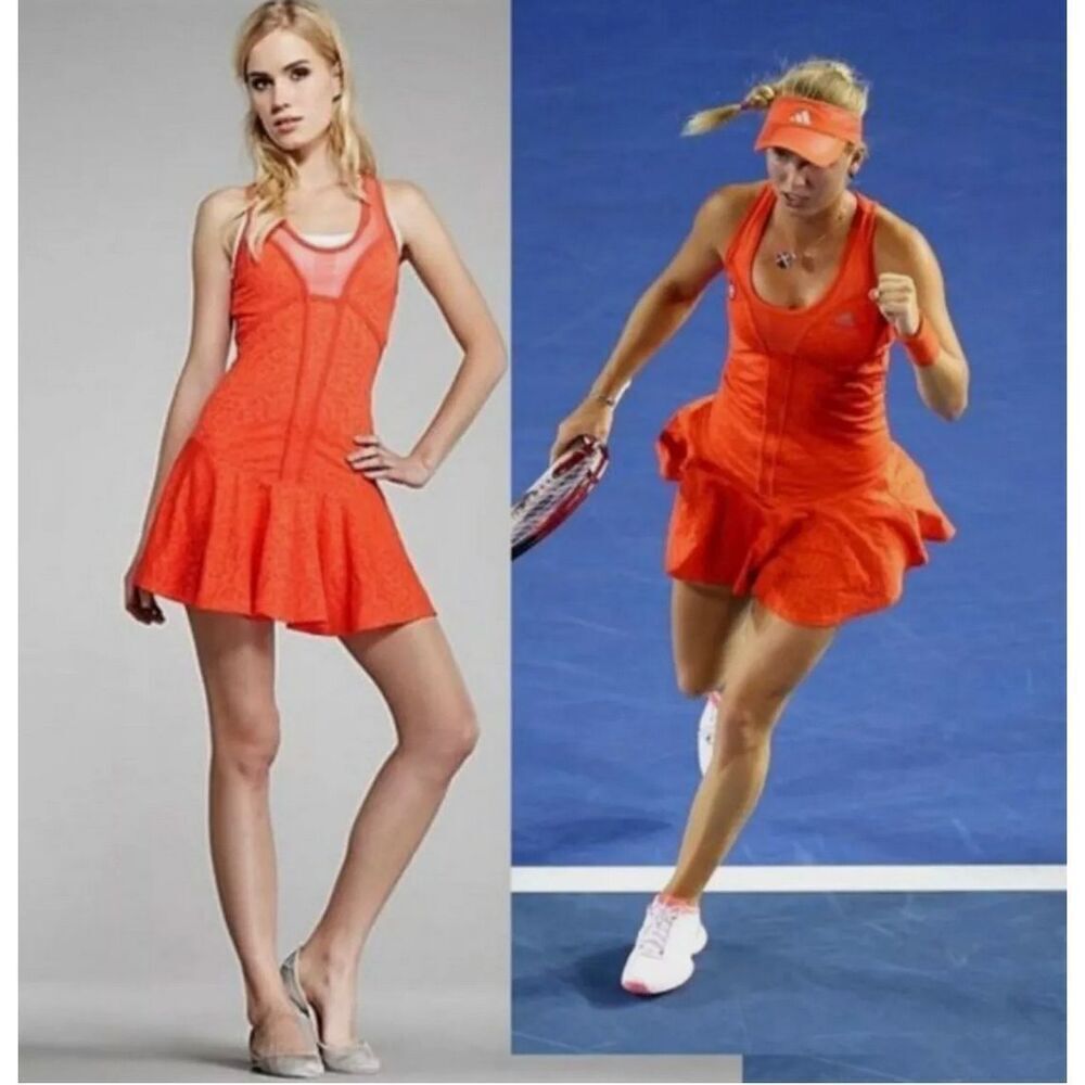 Adidas by Stella McCartney Red Racerback Tennis Dress L